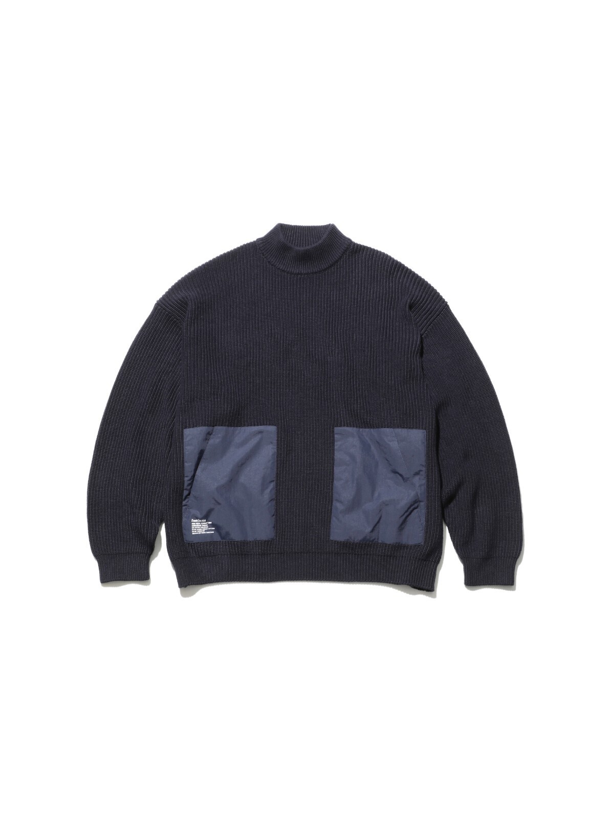 フレッシュサービス メンズ ハイネックコンバットニット 画像1