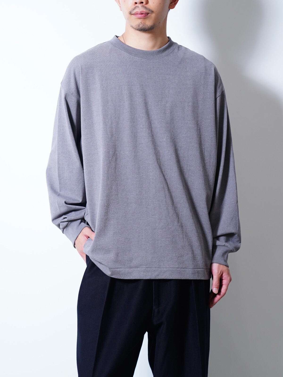 nonnotte MENS C/N Oversized Tapered Long Sleeve 写真18