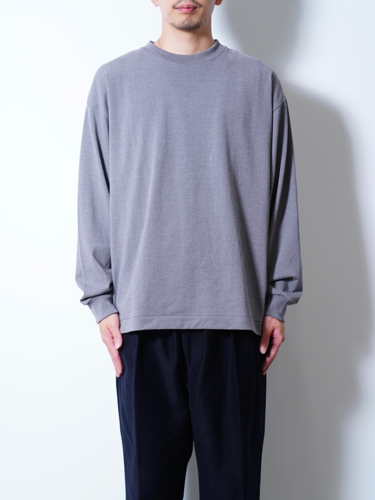 nonnotte MENS C/N Oversized Tapered Long Sleeve 写真15