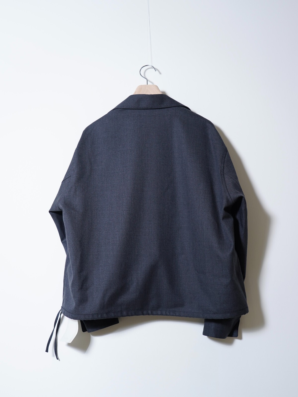 nonnotte 男士 Draping Overlap Shirt 圖片2