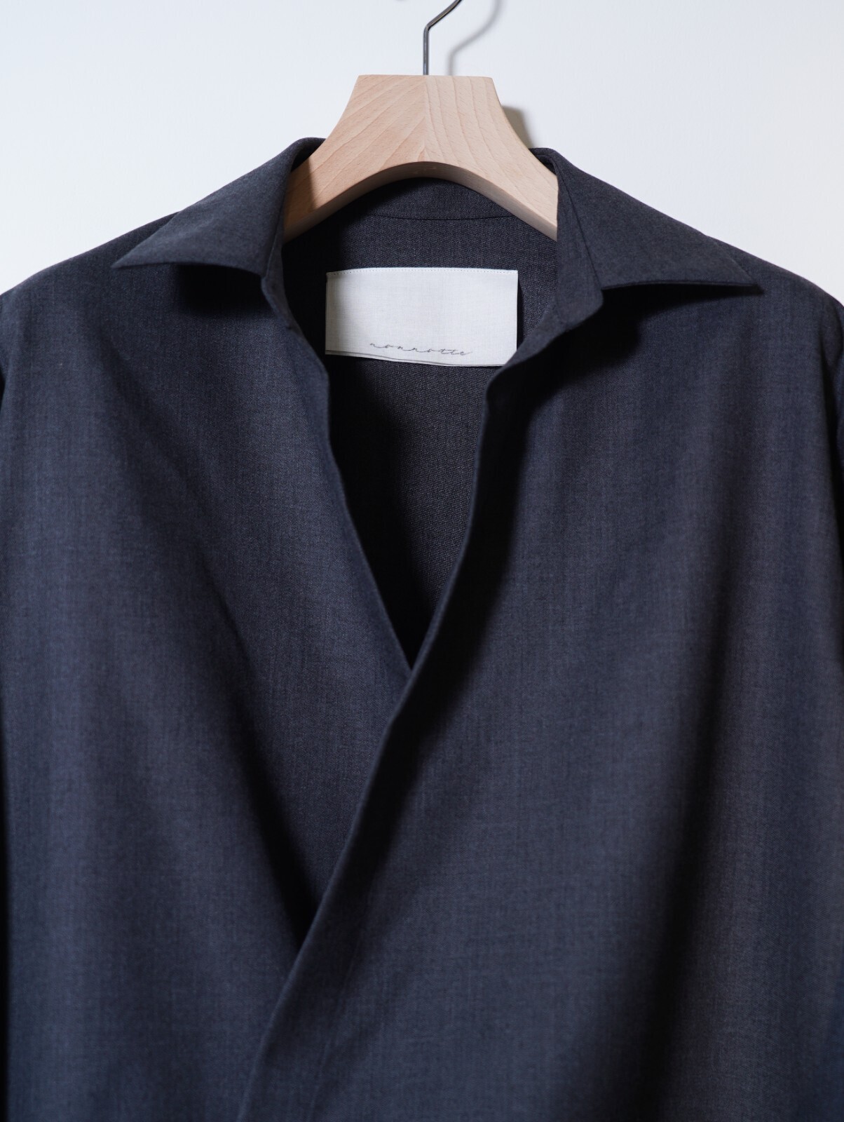 nonnotte 男士 Draping Overlap Shirt 圖片3