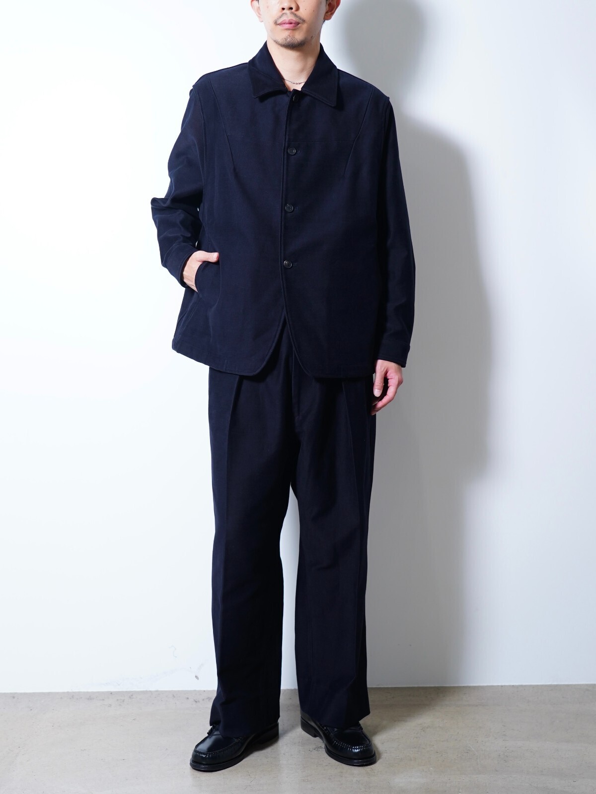 nonnotte 男裝 Draping Six-Dart Jacket 写真12