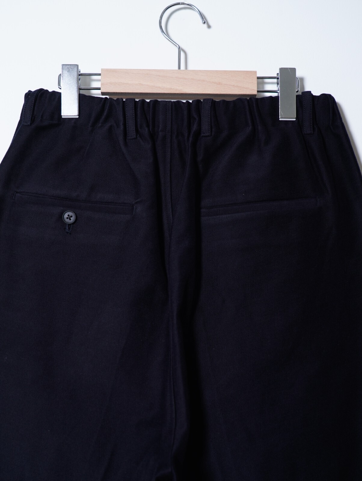 nonnotte 男士 Elastic In-Tuck Wide Tapered Trousers 圖片6