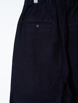 nonnotte 男士 Elastic In-Tuck Wide Tapered Trousers 圖片7