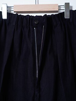 nonnotte 男士 Elastic In-Tuck Wide Tapered Trousers 圖片5