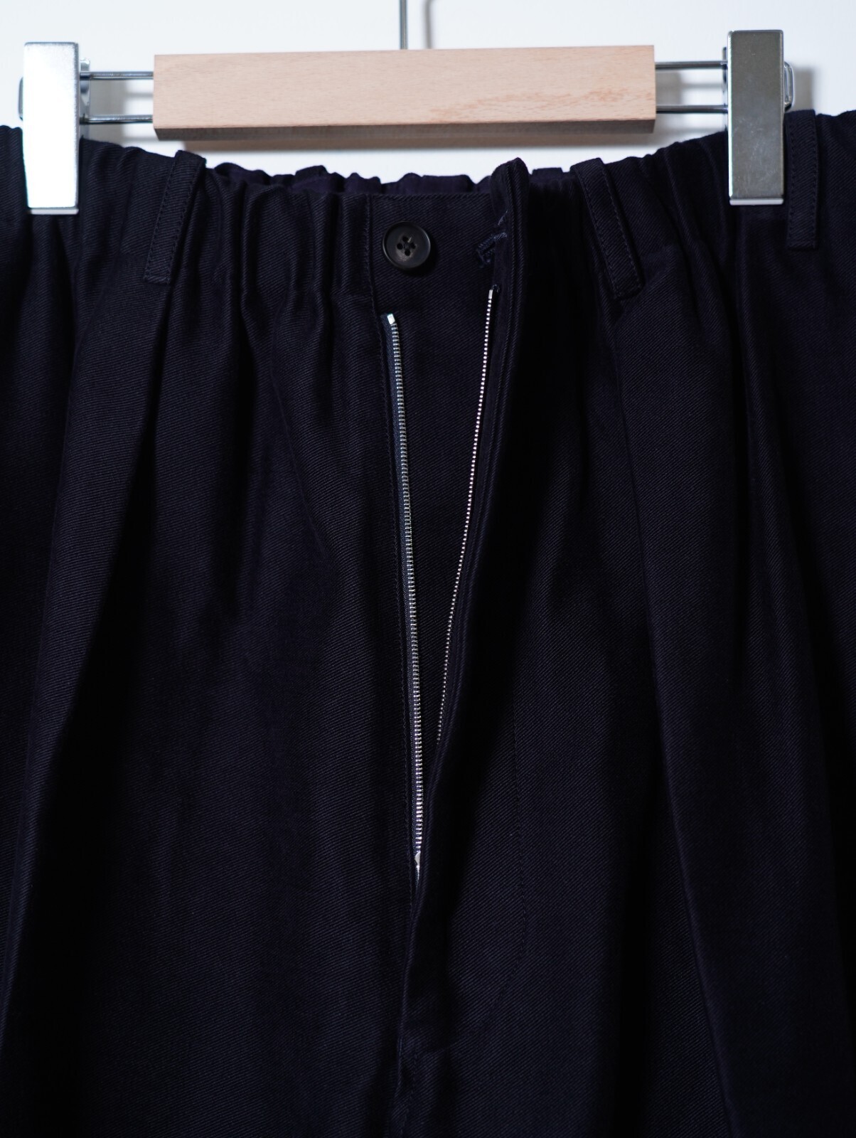nonnotte 男士 Elastic In-Tuck Wide Tapered Trousers 圖片5