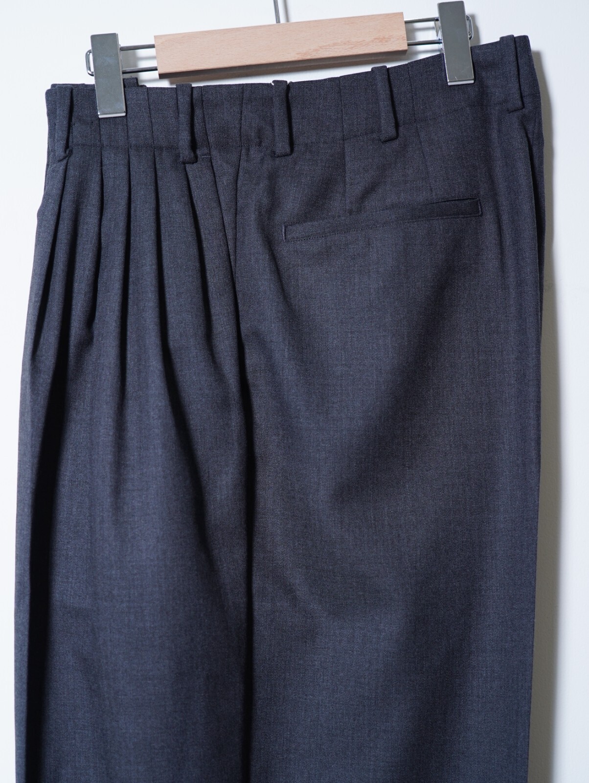 nonnotte 男士 Draping Five-Tuck Wide Trousers 圖片6