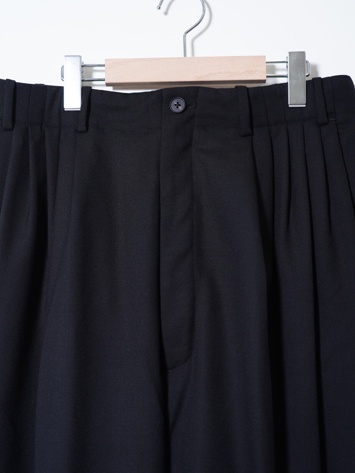 nonnotte 男士 Draping Five-Tuck Wide Trousers 圖片12