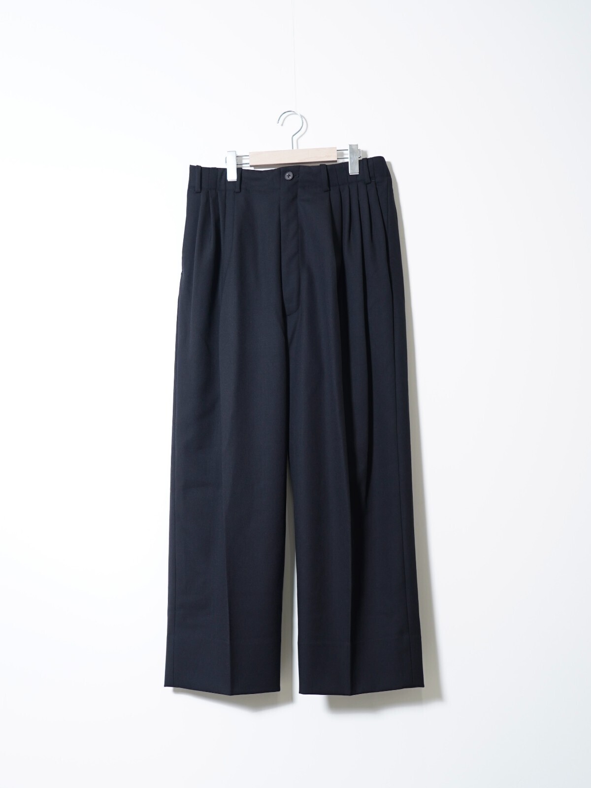 nonnotte 男士 Draping Five-Tuck Wide Trousers 圖片9