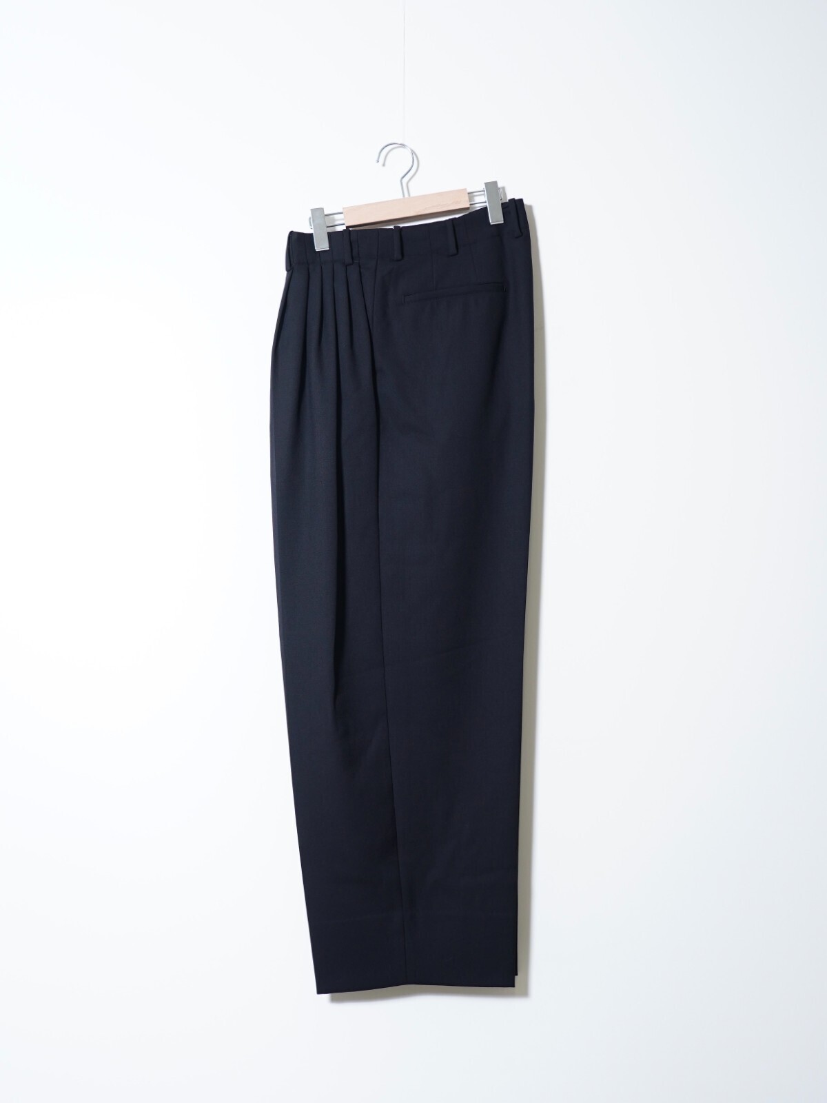 nonnotte 男士 Draping Five-Tuck Wide Trousers 圖片11