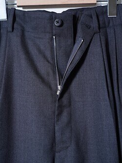 nonnotte 男士 Draping Five-Tuck Wide Trousers 圖片5