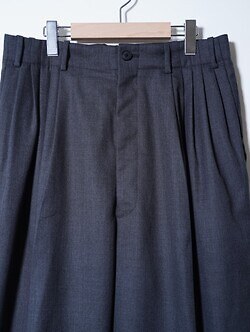 nonnotte 男士 Draping Five-Tuck Wide Trousers 圖片4