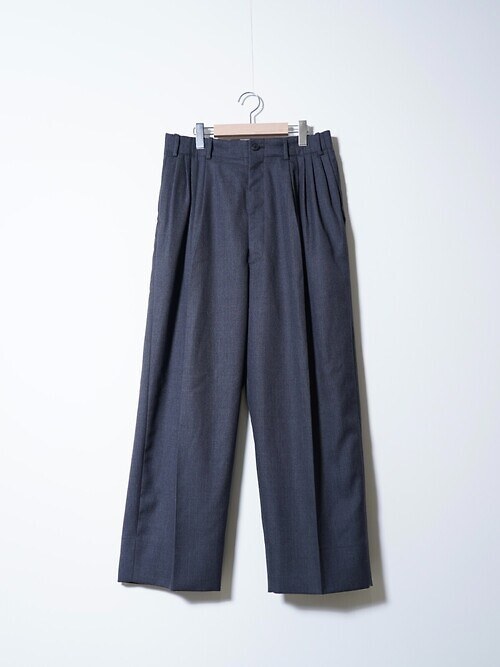 Draping Five-Tuck Wide Trousers｜nonnotte 男士