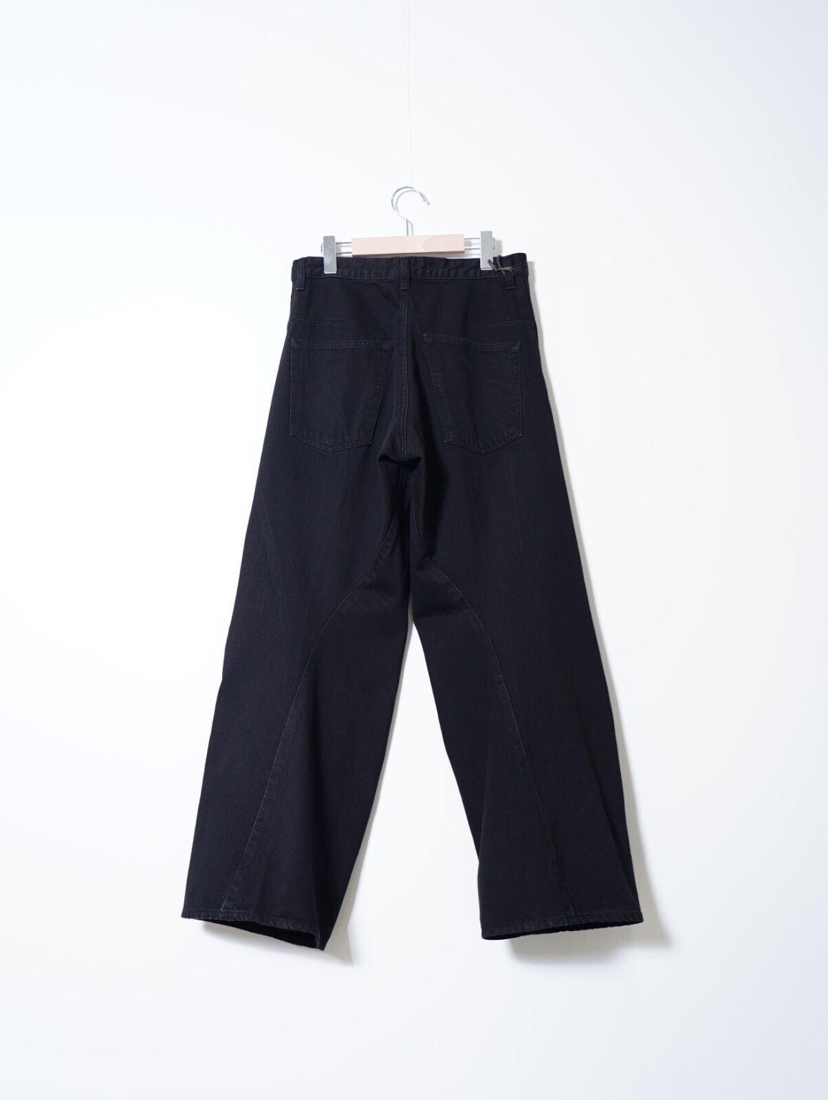 NVRFRGT 남성 3D TWISTED WIDE LEG JEANS 이미지2