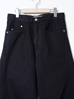 NVRFRGT 남성 3D TWISTED WIDE LEG JEANS 이미지3