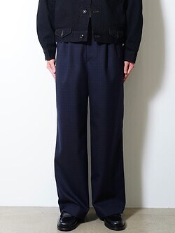 アベリア エドワード ゴーチャ(Abelia Edoward Goucha) 남성 BASEBALL SLACKS navy 2