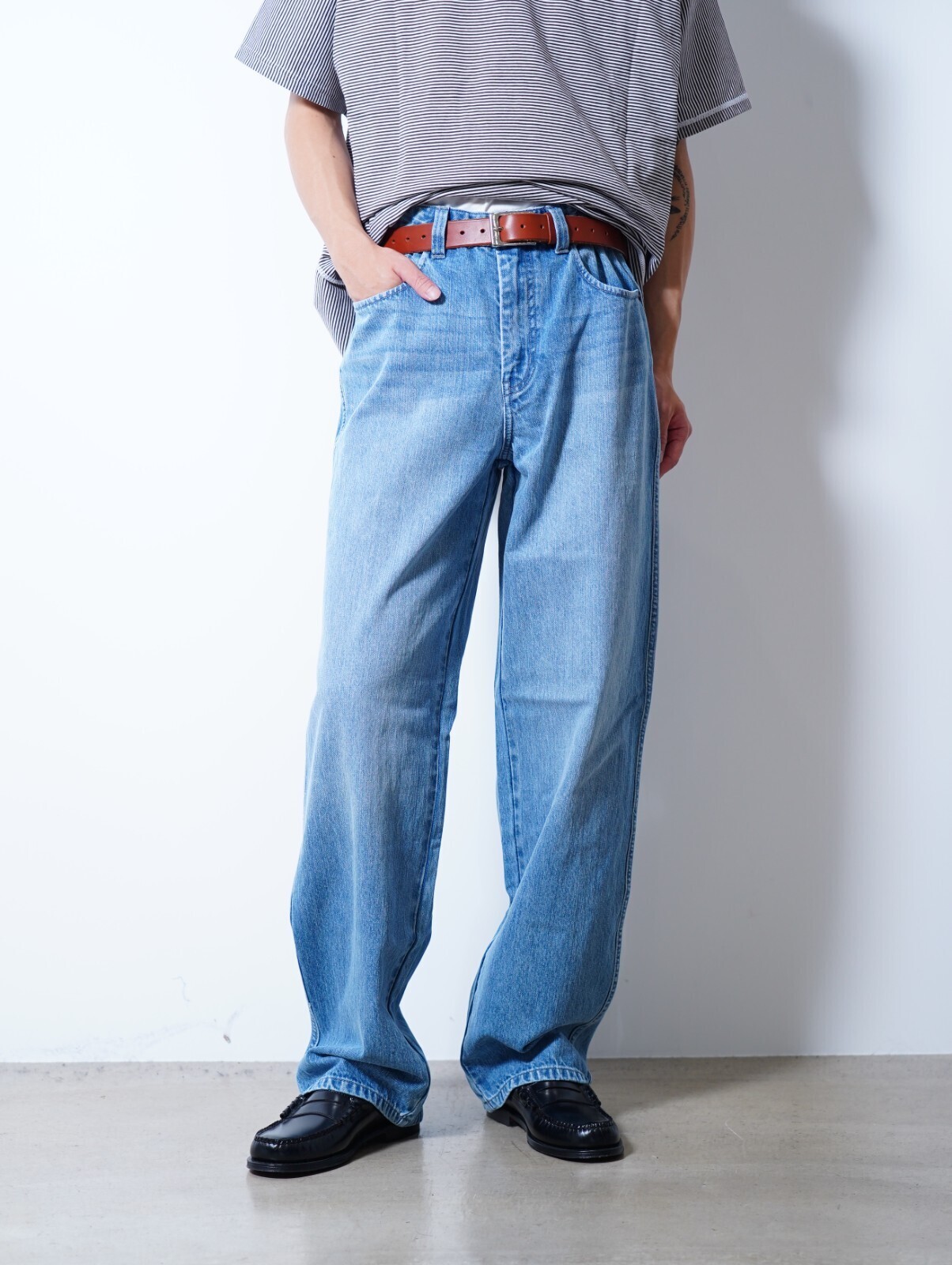 Abelia Edoward Goucha 男裝 LIBERTY JEANS Washed 圖片13