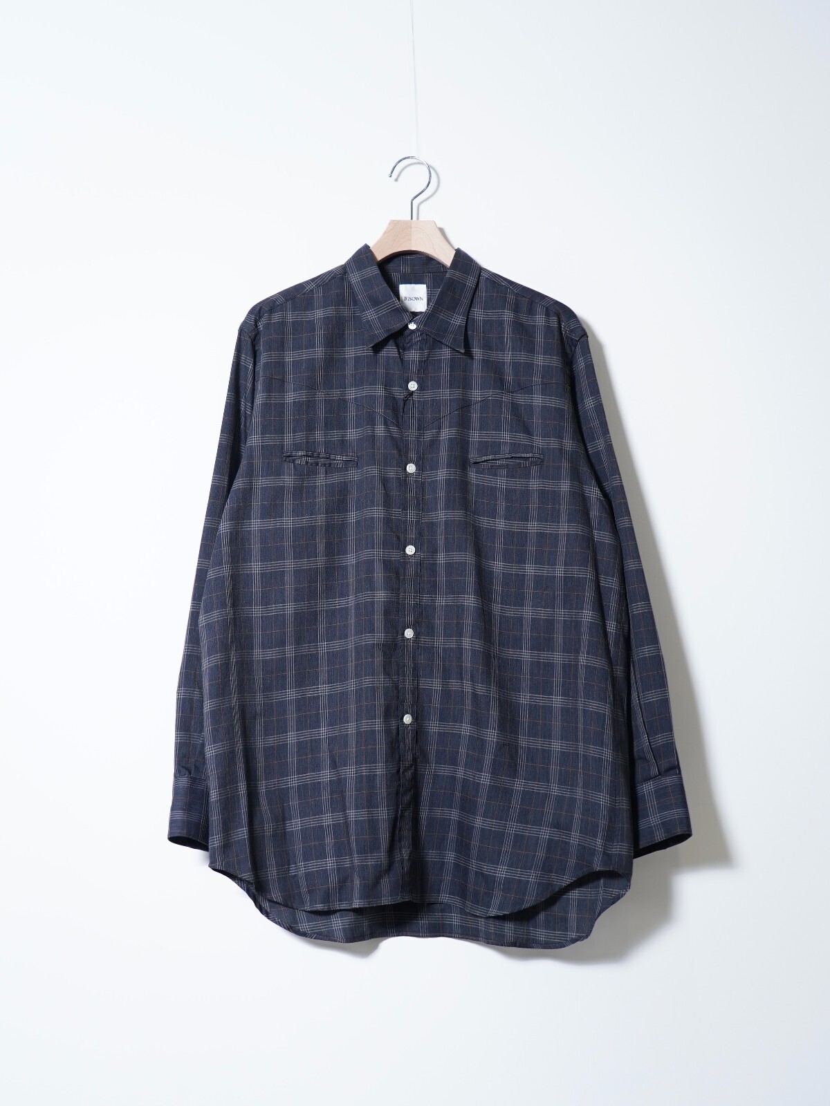 BISOWN 男裝 SZ BOIL COTTON WESTERN SHIRTS 圖片1