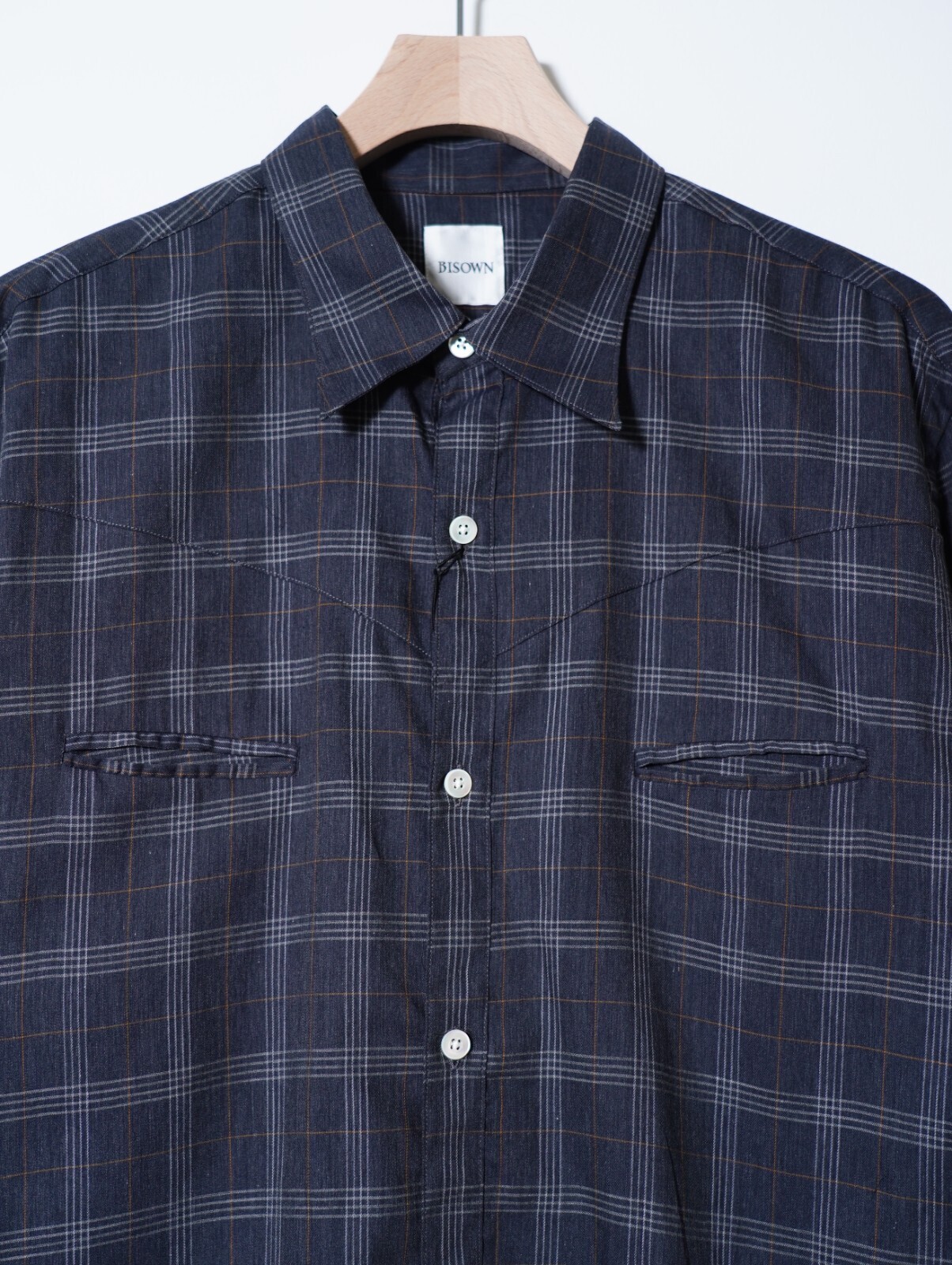 BISOWN 男裝 SZ BOIL COTTON WESTERN SHIRTS 圖片3