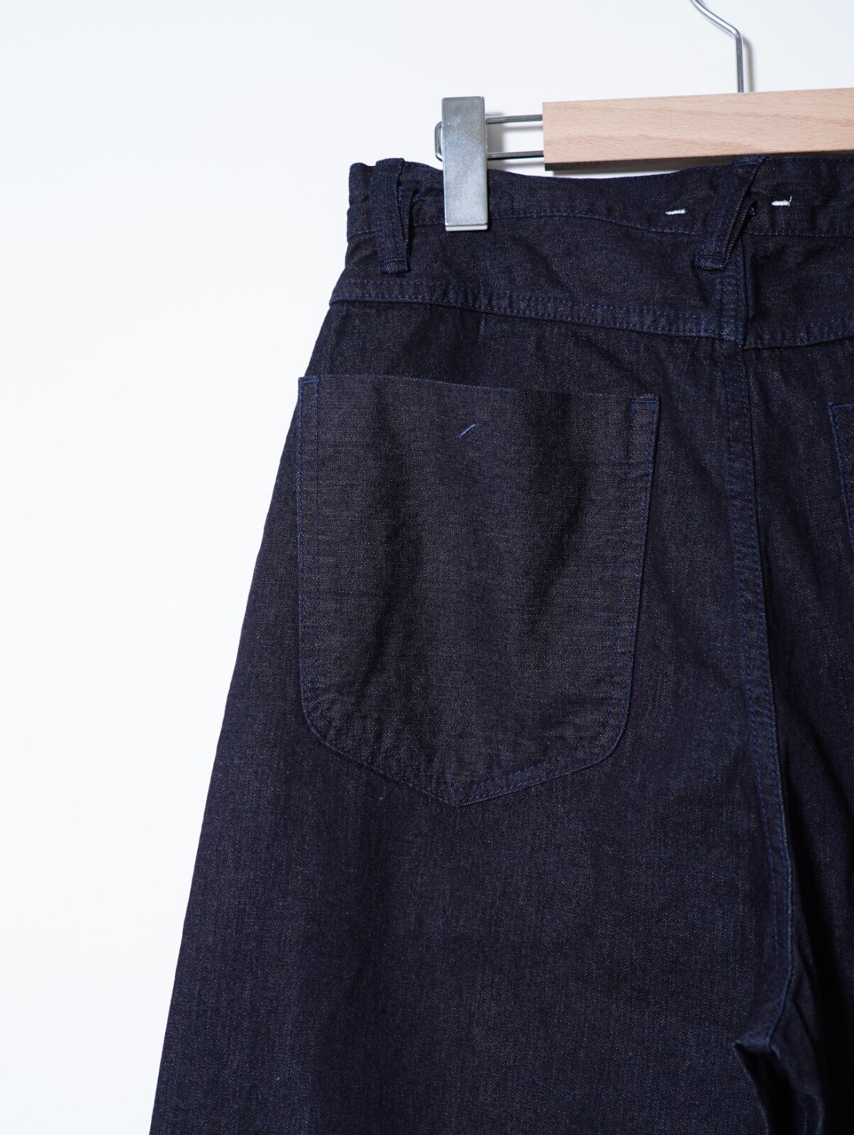 saby MENS KAMATA DENIM TYPE 3 WIDE STRAIGHT LEG- 11oz Uneven yarn Denim - IMAGE6