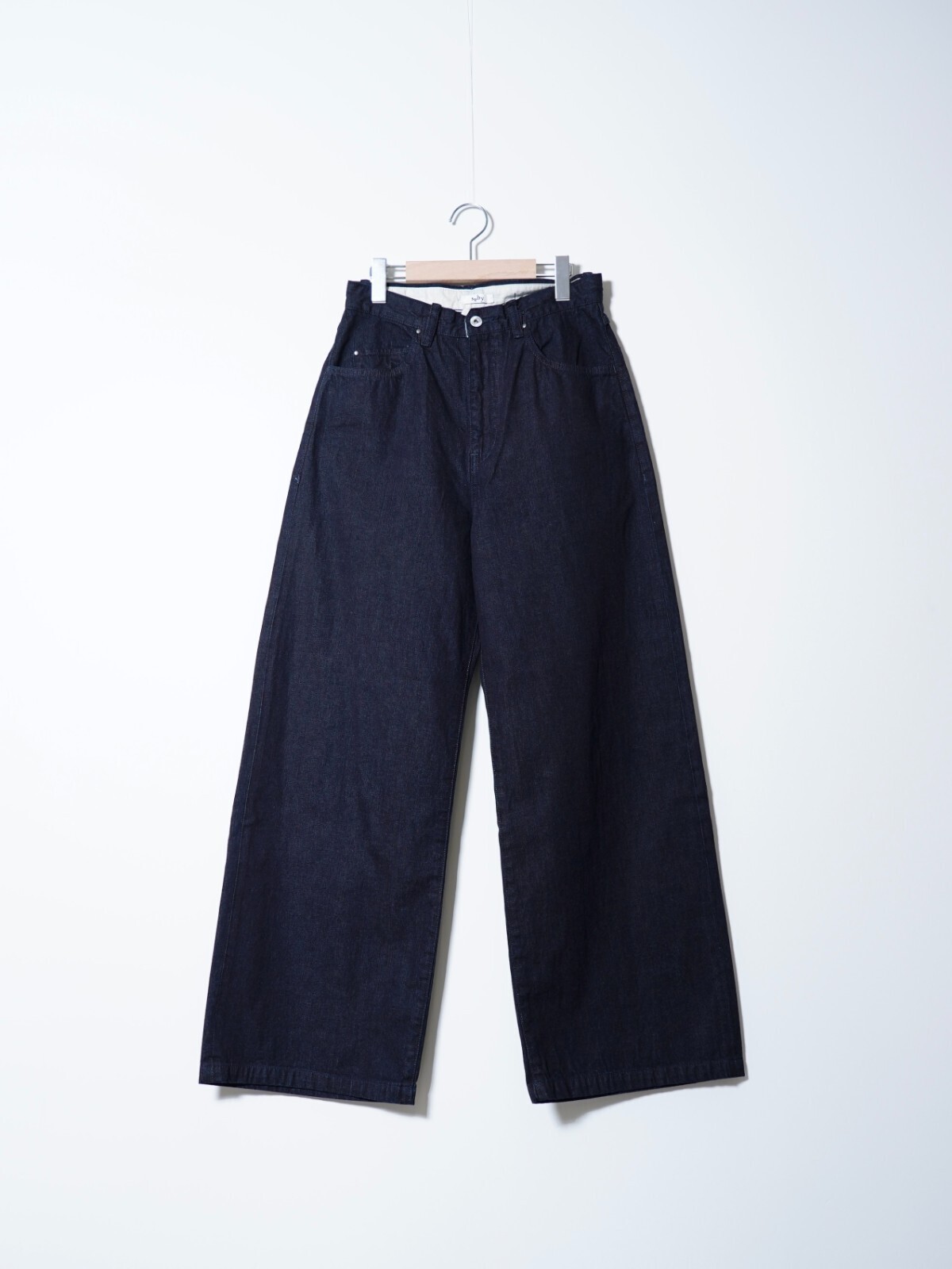 saby MENS KAMATA DENIM TYPE 3 WIDE STRAIGHT LEG- 11oz Uneven yarn Denim - IMAGE1