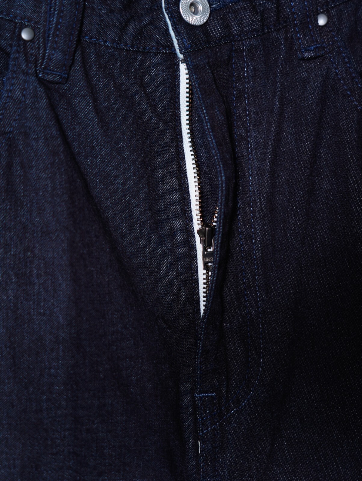 saby MENS KAMATA DENIM TYPE 3 WIDE STRAIGHT LEG- 11oz Uneven yarn Denim - IMAGE4