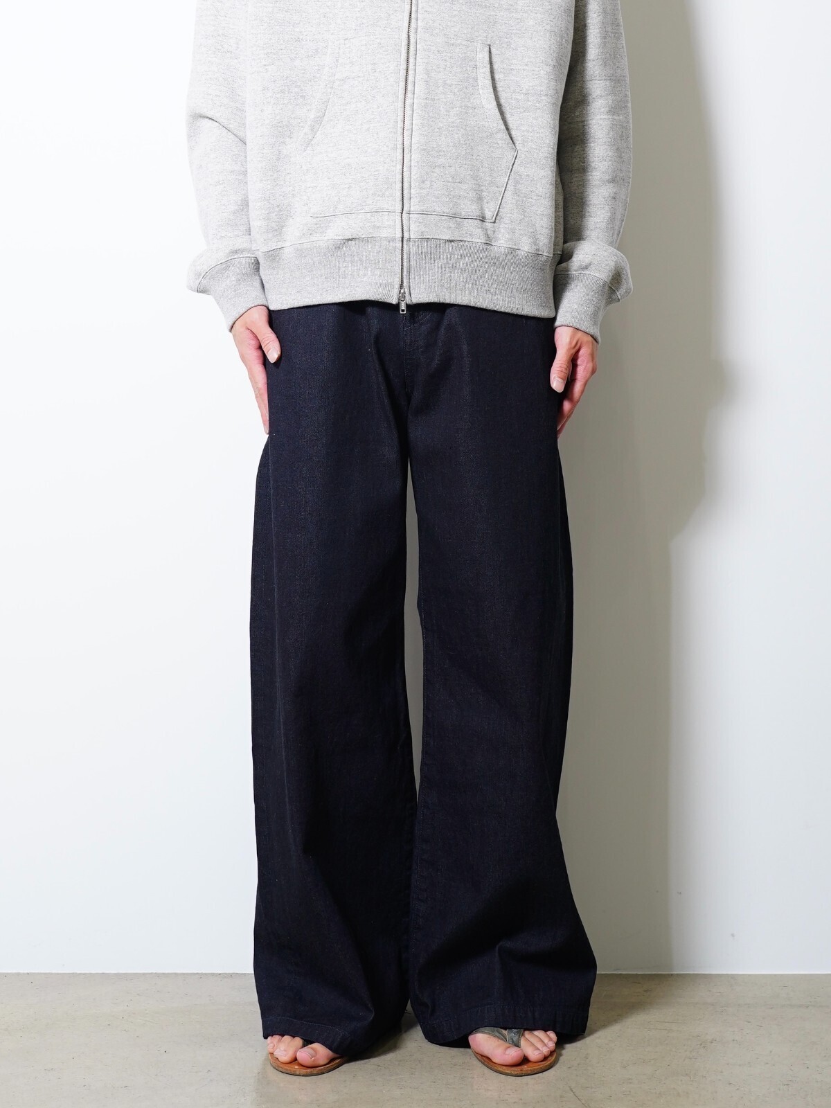 saby 男士 KAMATA DENIM TYPE 3 WIDE STRAIGHT LEG- 11oz Uneven yarn Denim - 圖片9