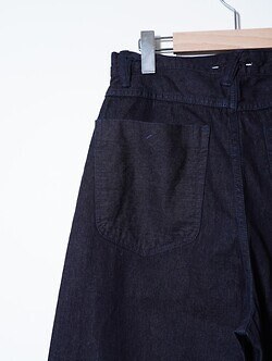 saby MENS KAMATA DENIM TYPE 3 WIDE STRAIGHT LEG- 11oz Uneven yarn Denim - IMAGE6