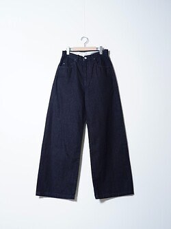 saby MENS KAMATA DENIM TYPE 3 WIDE STRAIGHT LEG- 11oz Uneven yarn Denim - IMAGE1