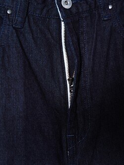 saby MENS KAMATA DENIM TYPE 3 WIDE STRAIGHT LEG- 11oz Uneven yarn Denim - IMAGE4