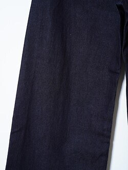 saby MENS KAMATA DENIM TYPE 3 WIDE STRAIGHT LEG- 11oz Uneven yarn Denim - IMAGE8