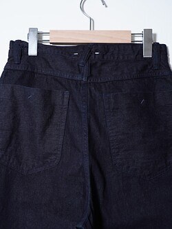 saby MENS KAMATA DENIM TYPE 3 WIDE STRAIGHT LEG- 11oz Uneven yarn Denim - IMAGE5