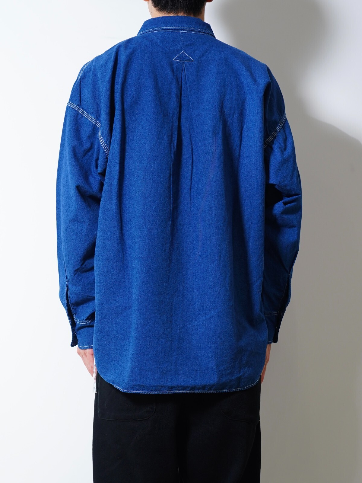 GURANK 남성 Chambray shirts 이미지3