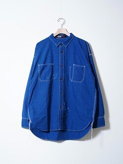 グランク メンズ シャンブレーシャツ 画像1