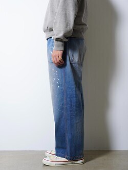 GURANK 男士 Distressed painter pants 写真2