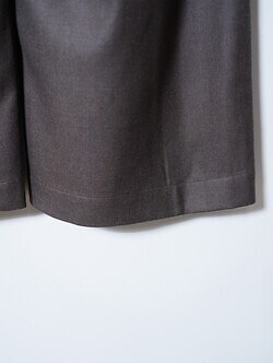 IRENISA MENS BELTED HIGH-WAIST BAGGY PANTS IMAGE7