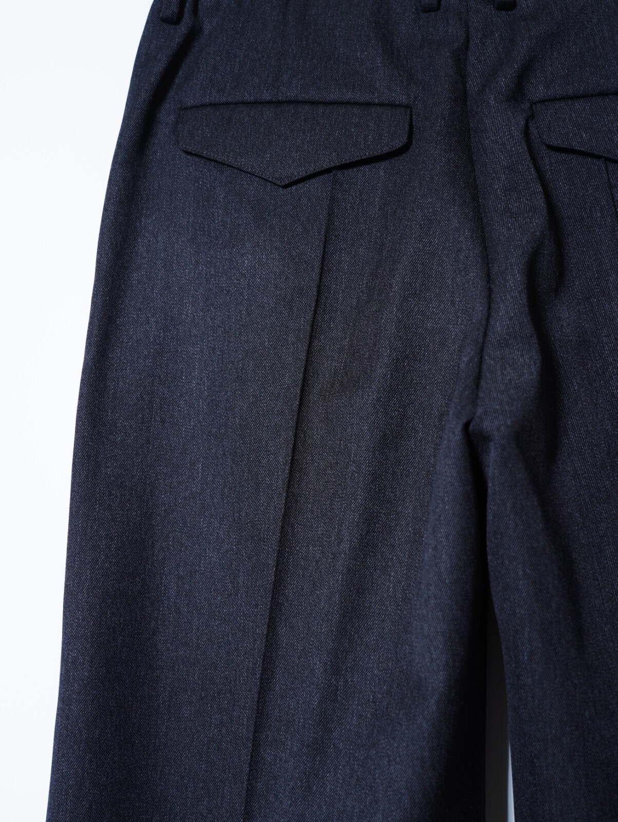 IRENISA MENS ONE-TUCK BAGGY TROUSERS IMAGE6