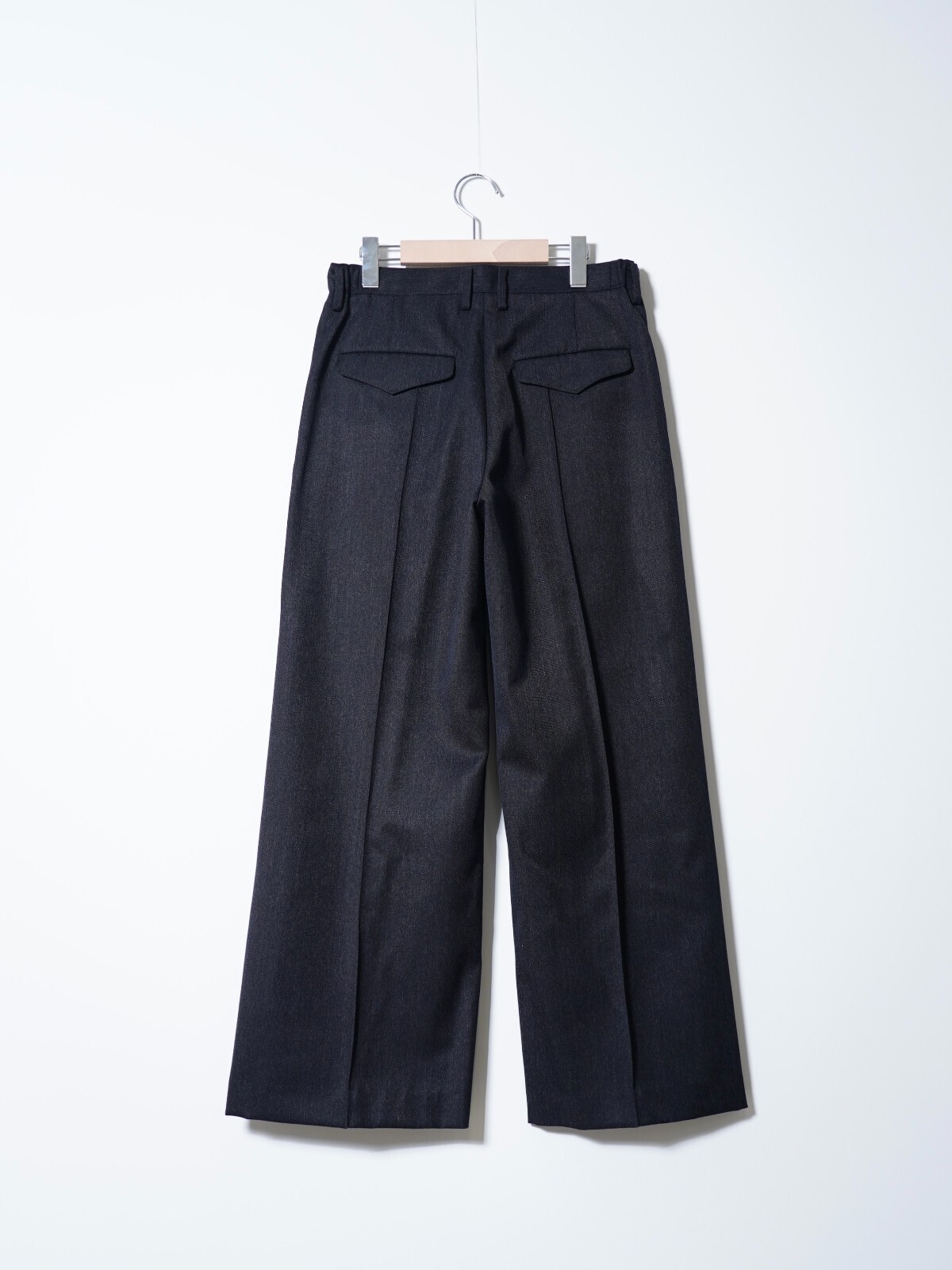 IRENISA MENS ONE-TUCK BAGGY TROUSERS IMAGE2