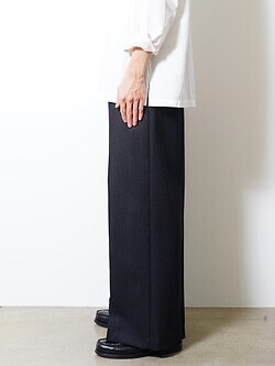 IRENISA 남성 ONE-TUCK BAGGY TROUSERS 이미지2