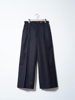 IRENISA MENS ONE-TUCK BAGGY TROUSERS IMAGE1