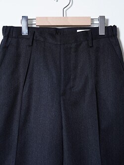IRENISA MENS ONE-TUCK BAGGY TROUSERS IMAGE3