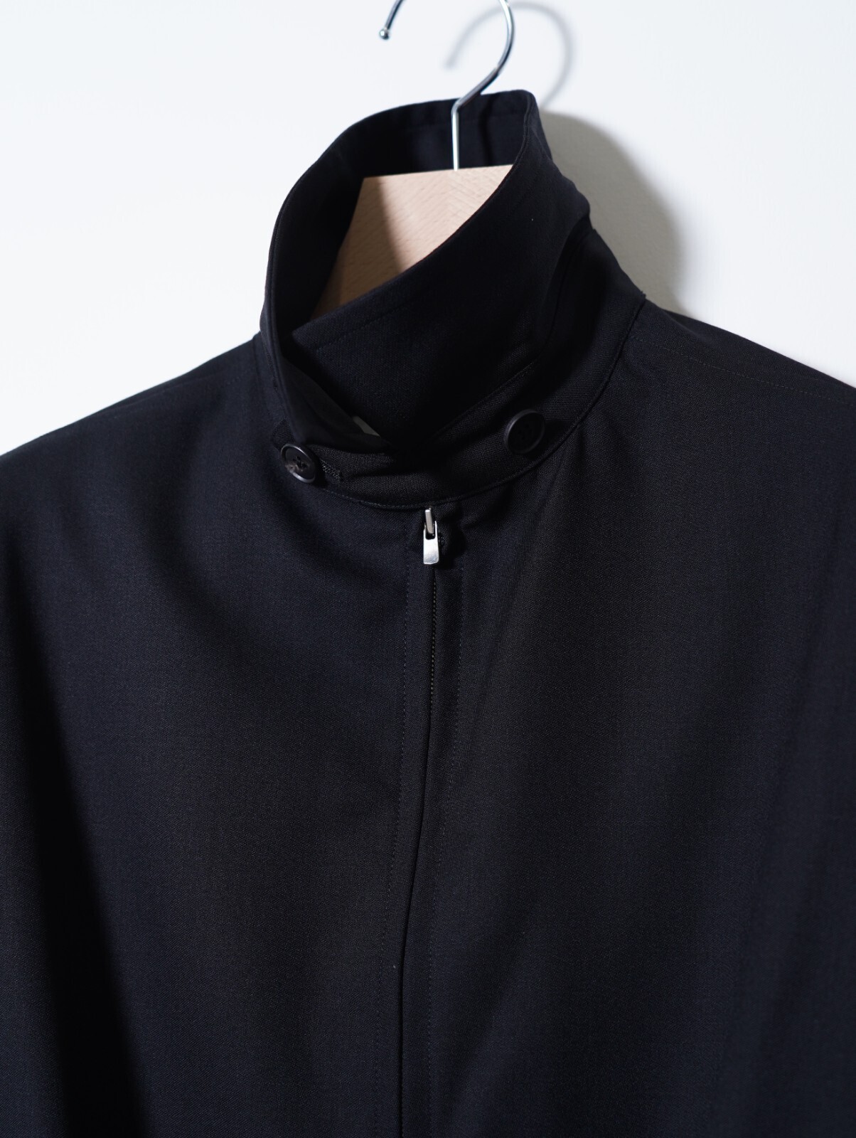 nonnotte MENS Draping Big Yoke Raglan Drizzler Jacket IMAGE12