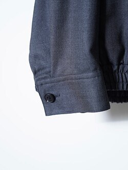 nonnotte MENS Draping Big Yoke Raglan Drizzler Jacket IMAGE8