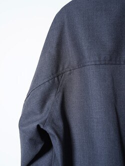 nonnotte MENS Draping Big Yoke Raglan Drizzler Jacket IMAGE6