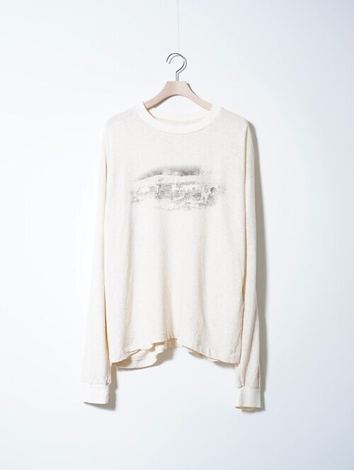 My L/S Tee "heima"｜FUJIMOTO MENS