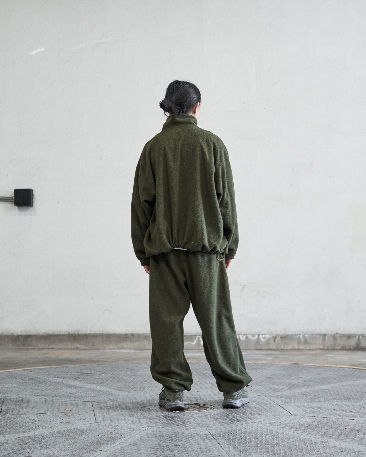 フレッシュサービス メンズ ポーラテックフリース スタンドカラープルオーバー 画像11