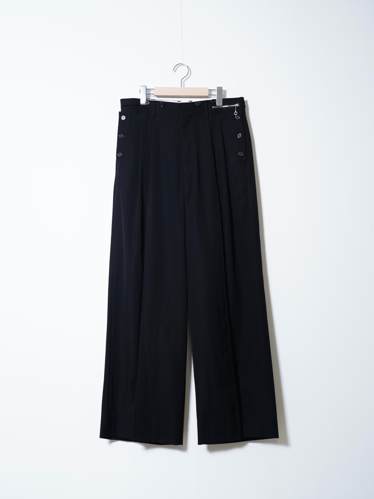 DAIRIKU 남성 "Billy" Sailor Super Wide Slacks 이미지1