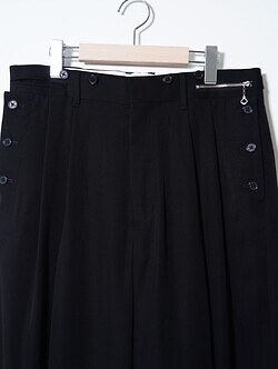 DAIRIKU 남성 "Billy" Sailor Super Wide Slacks 이미지4