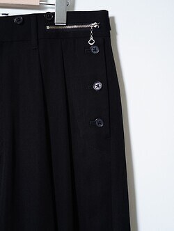 DAIRIKU 남성 "Billy" Sailor Super Wide Slacks 이미지3