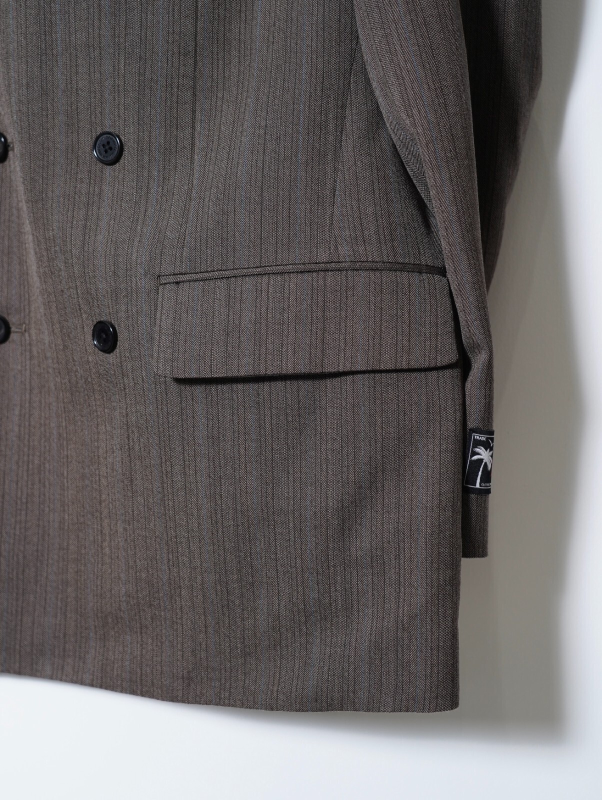 DAIRIKU 남성 "Billy" Stripe Double Tailored Jacket 이미지6
